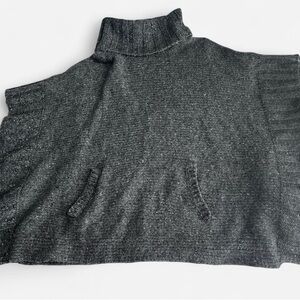 Cynthia Rowley Charcoal Turtleneck Sweater